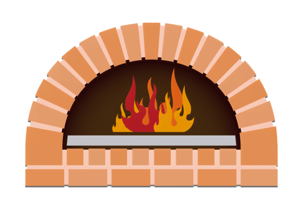 Печь мультяшный