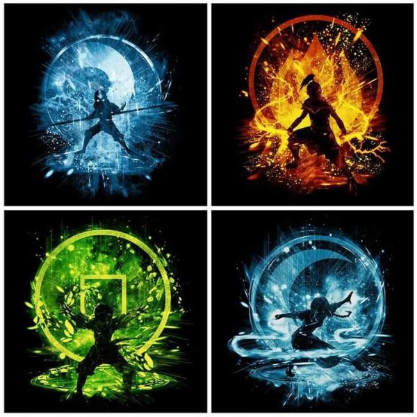 Аватар Легенда об Аанге магия стихий