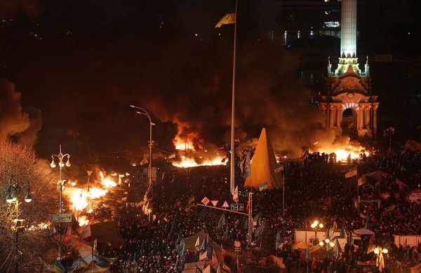 Евромайдан беспорядки