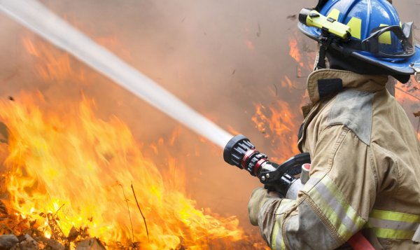 Тушение пожара