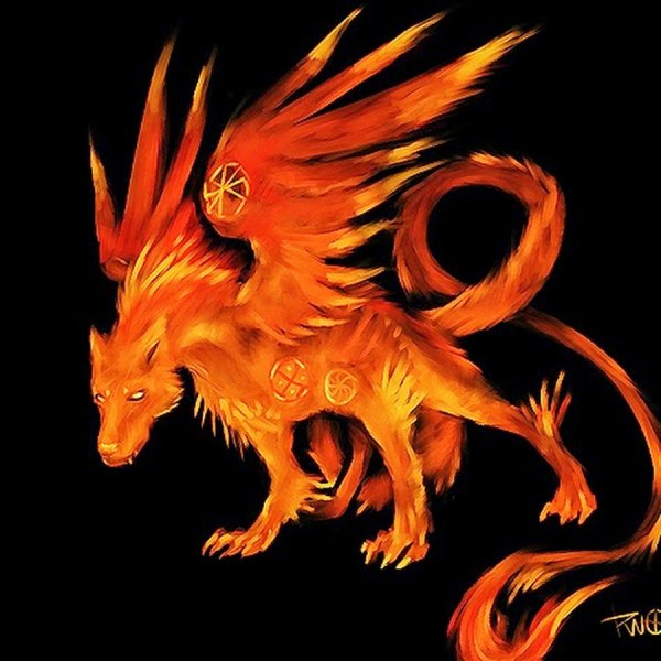 Семаргл Огненный волк