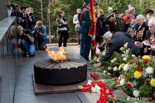 Лагерный сад вечный огонь Томск