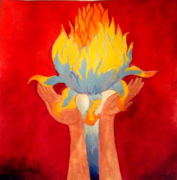 Животворящий огонь на Пасху