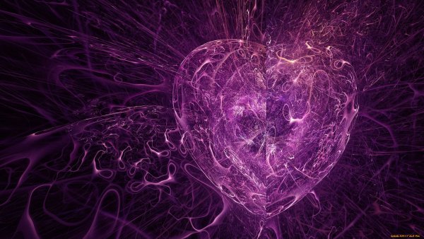 Фиолетовое пламя арт