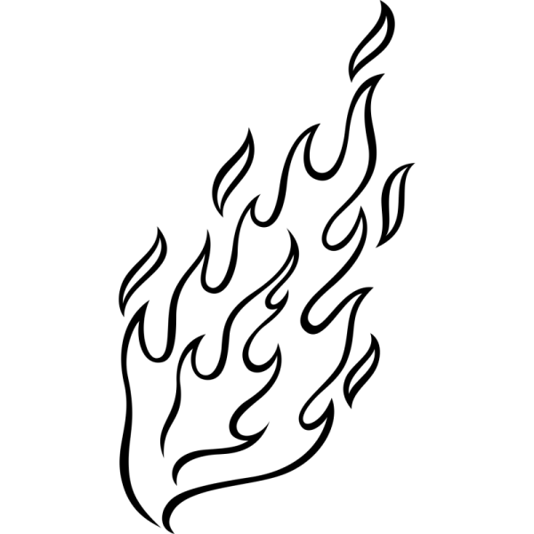 Огонь эскиз