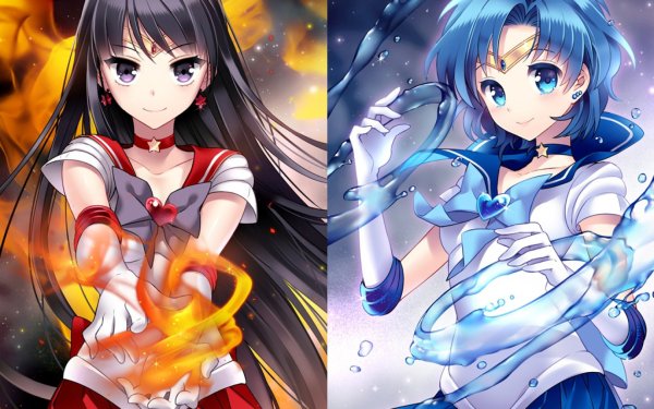 Огонь и вода аниме