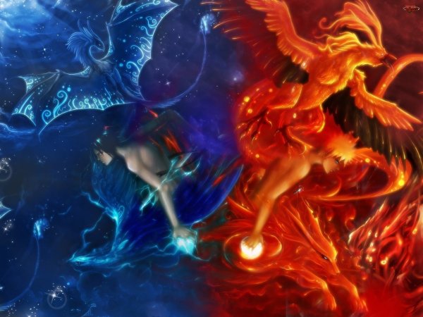 Огонь и лед аниме