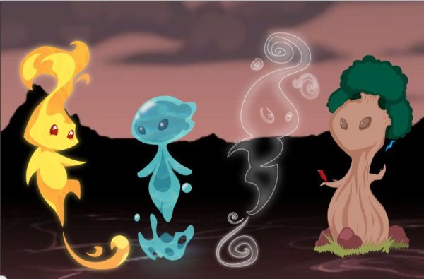 Огонь и вода аниме