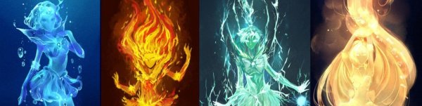 Магия воды огня земли и воздуха