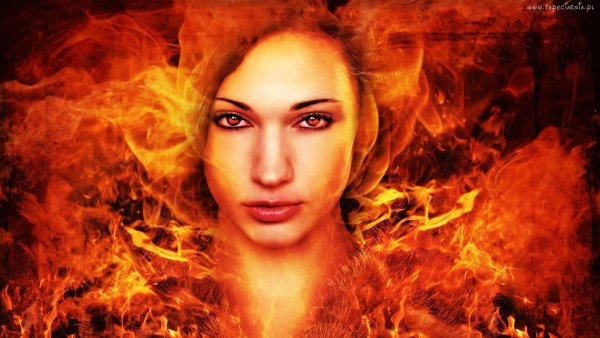 Девушка и огонь
