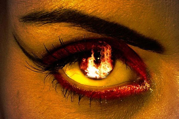 Огонь в глазах