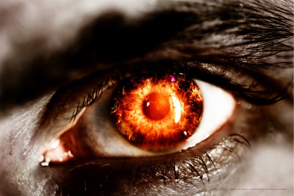 Огонь в глазах