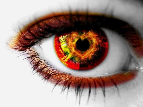 Огонь в глазах