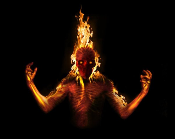 Огненный мужчина