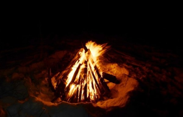 Огонь в пещере