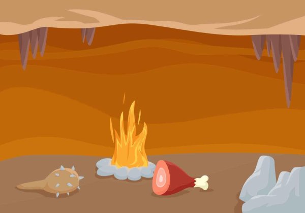 Пещера мультяшная