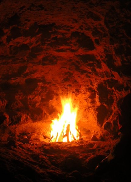 Очаг в пещере
