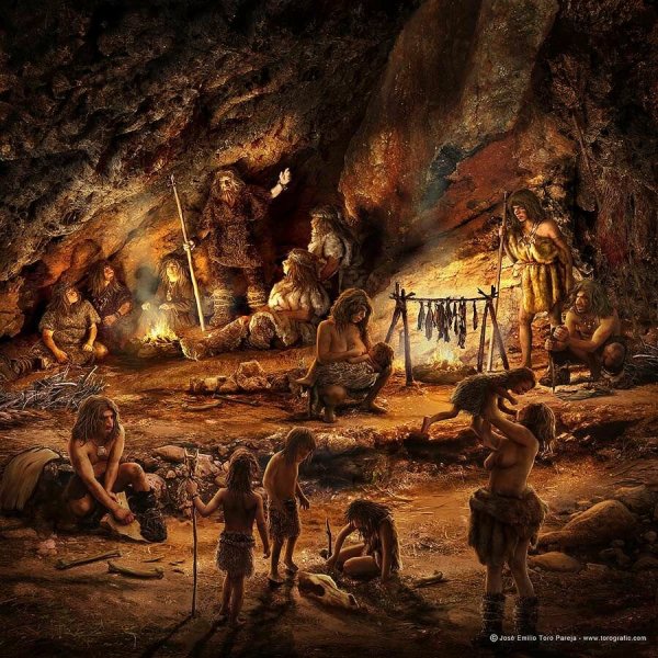 Жилище каменного века пещера