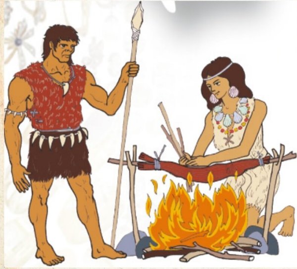 Огонь в первобытном обществе