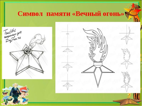 Вечный огонь символ