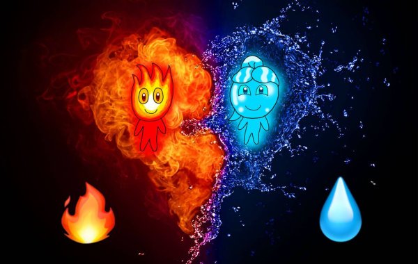 Fireboy and Watergirl 1 "огонь и вода: Лесной храм"