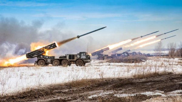 Реактивная система залпового огня Тайфун