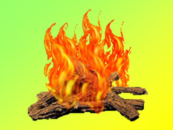 Огонь для садика