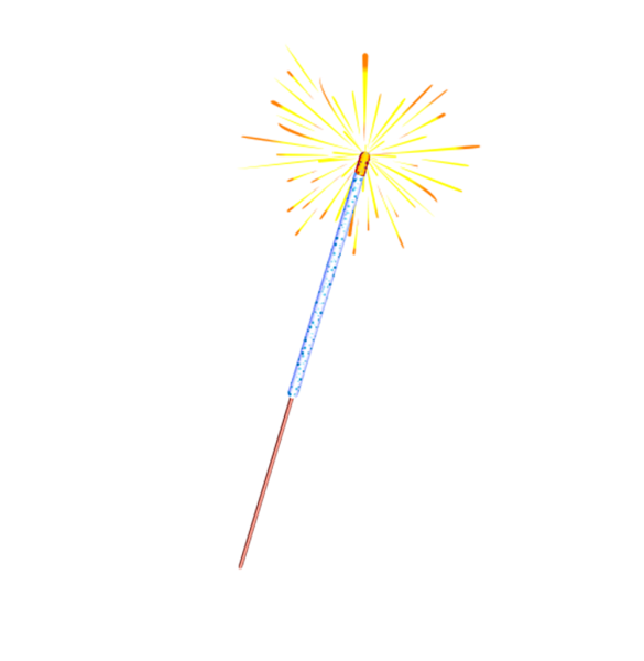 Бенгальскте огнина белом фоне