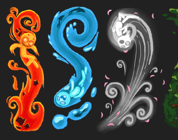 Стилизованные стихии