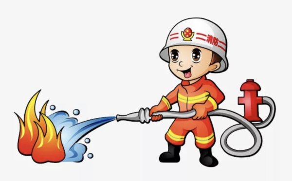 Пожар мультяшный