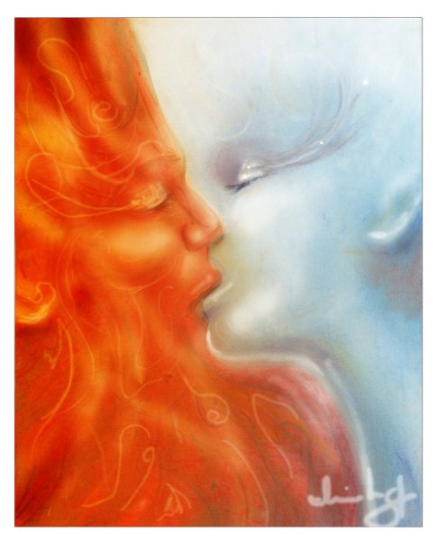 Мужчина и женщина стихии