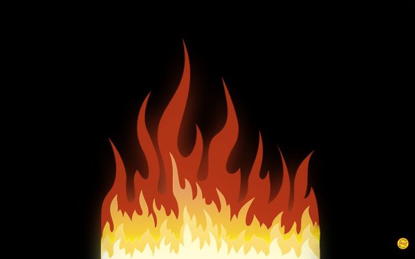 Пламя рисунок