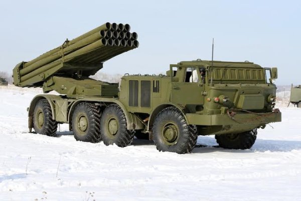 РСЗО 9к57 «ураган»