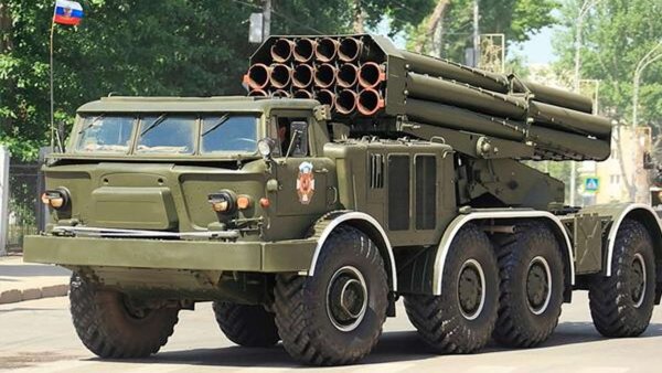 РСЗО БМ-27 «ураган»