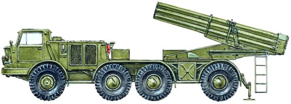 РСЗО 9п140 ураган