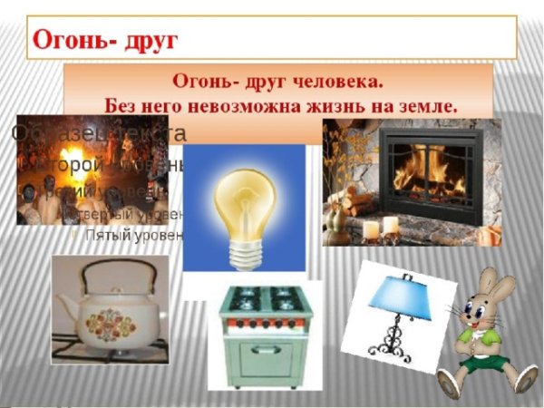 Польза огня для человека