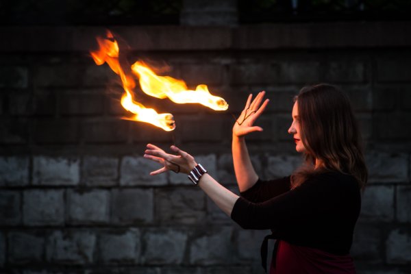 Фаер шоу Эстетика