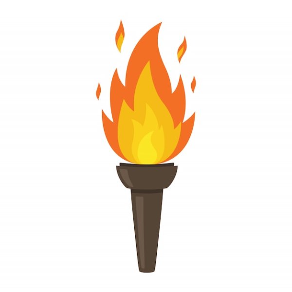 Факел вектор