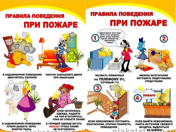 Пожарная безопасность для детей