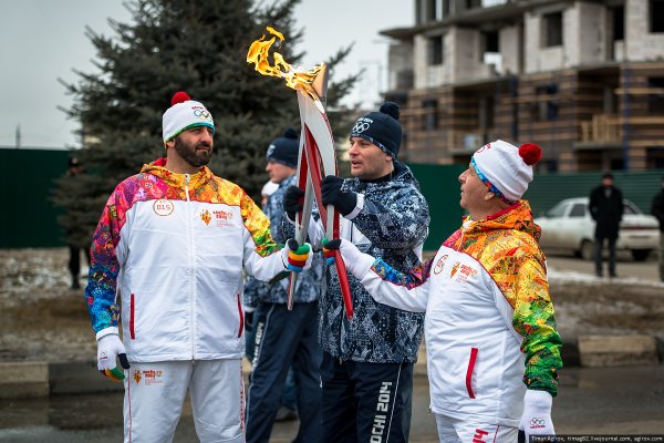 Хайбулаев Олимпийский огонь