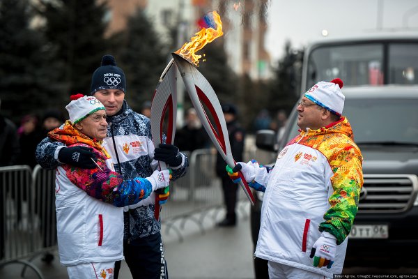 Факелоносцы олимпийского огня 2014 Воронеж Валентина Попова