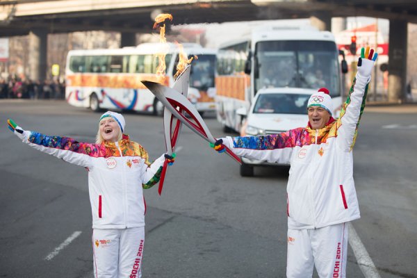 Олимпиада 2014 Сочи эстафета огня