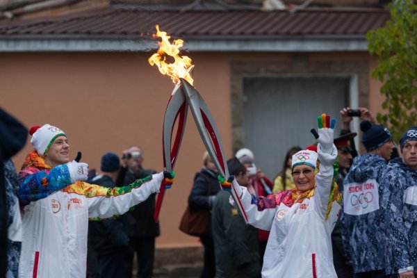 Олимпийская факельная эстафета Сочи