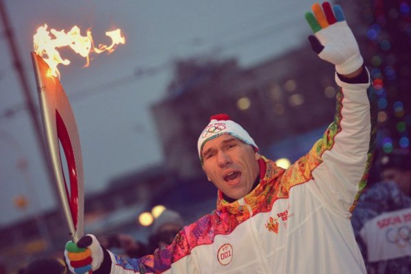 Олимпийский огонь Валуев