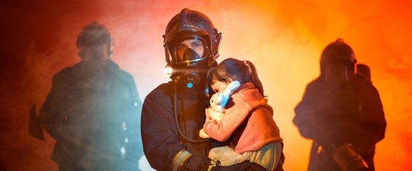 Спасение людей на пожаре