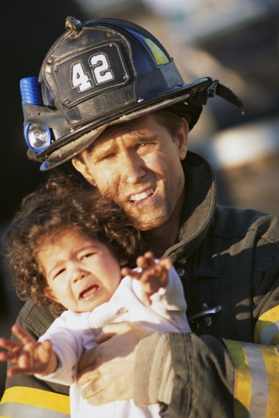 Для детей. Пожарные