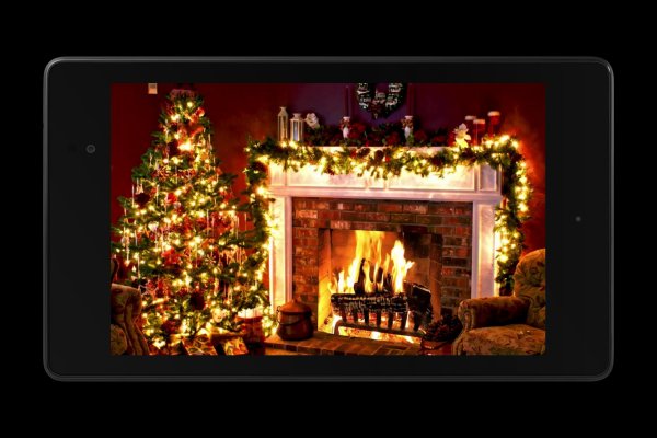 Камин Рождество