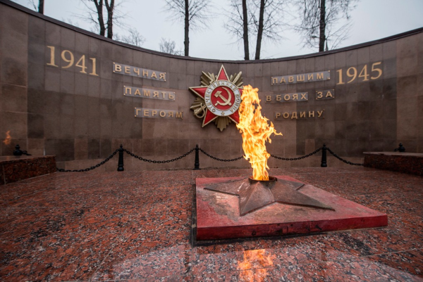 Вечный огонь город воинской славы