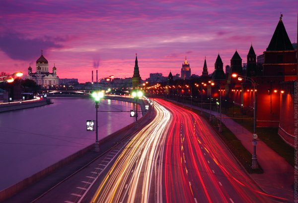 Ночная Москва