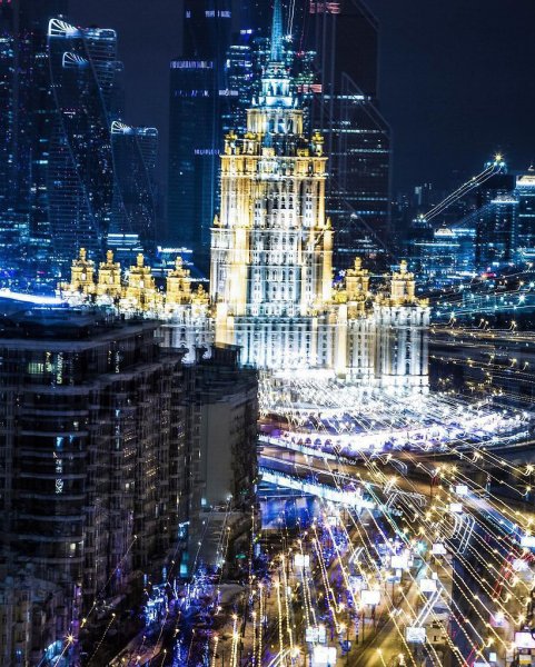 Ночная Москва сейчас